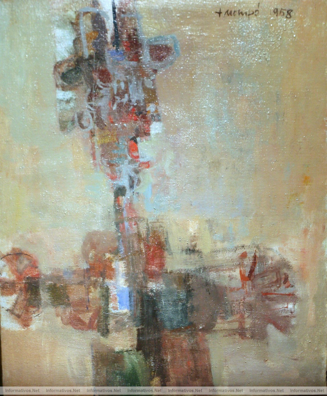 XVIII Saln de Arte y Antigedades de las  Drassanes Reials de Barcelona. Aqui Estoy, de Manuel H. Monp (1958)