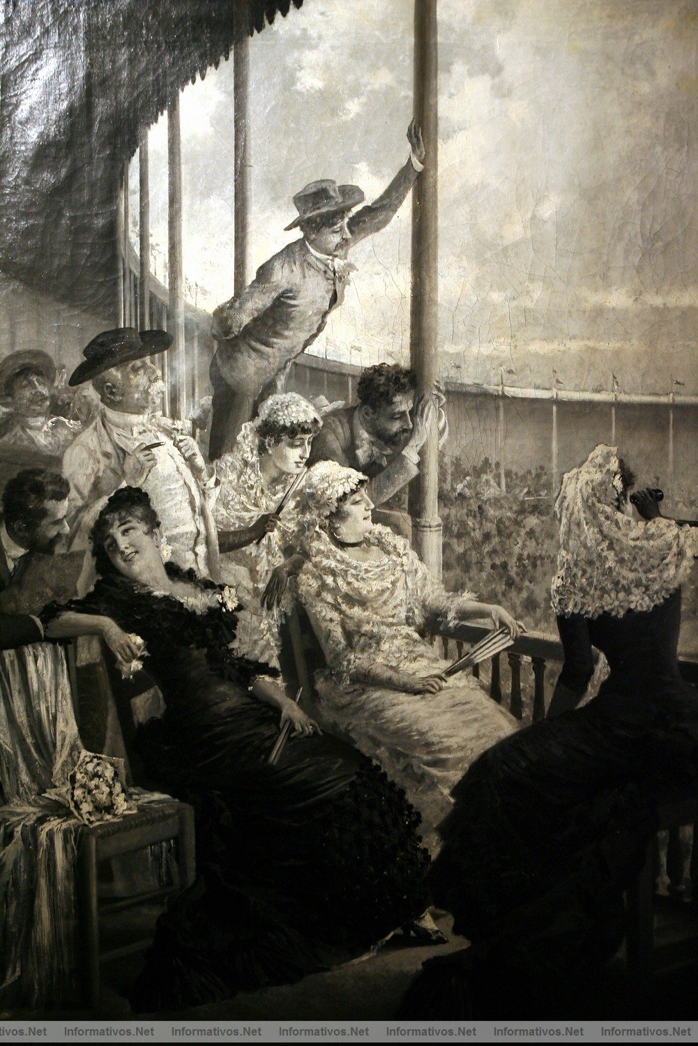 XVIII Saln de Arte y Antigedades de las  Drassanes Reials de Barcelona. En el Palco, de Jos Llovera