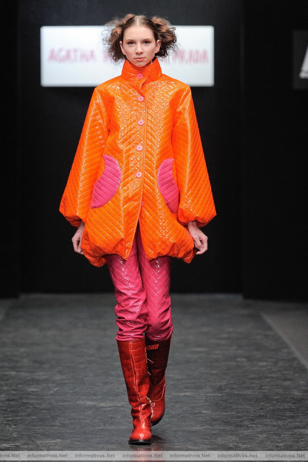 OCT09.- AGATHA RUIZ DE LA PRADA EN LA RUSSIAN FASHION WEEK