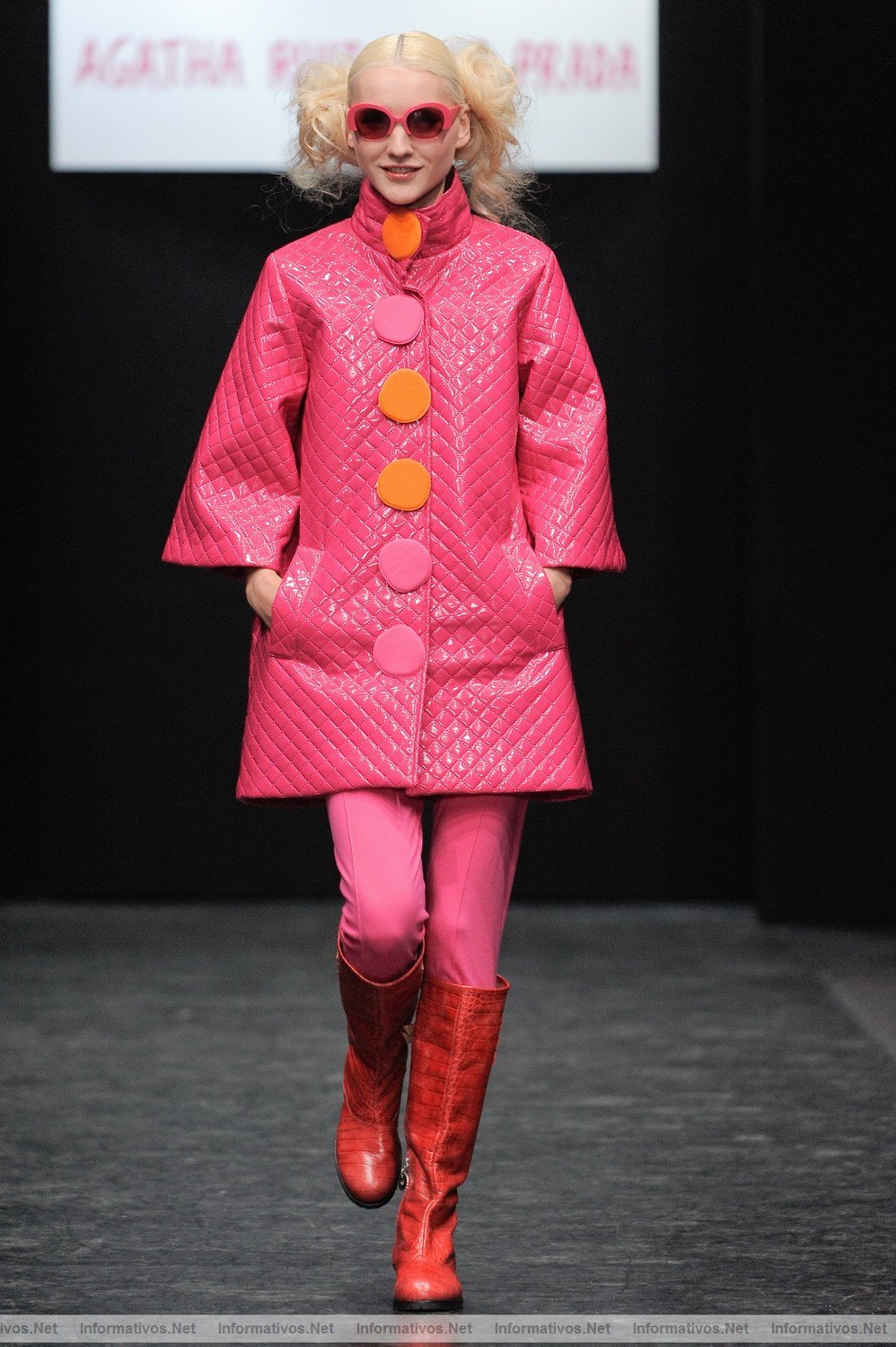 OCT09.- AGATHA RUIZ DE LA PRADA EN LA RUSSIAN FASHION WEEK