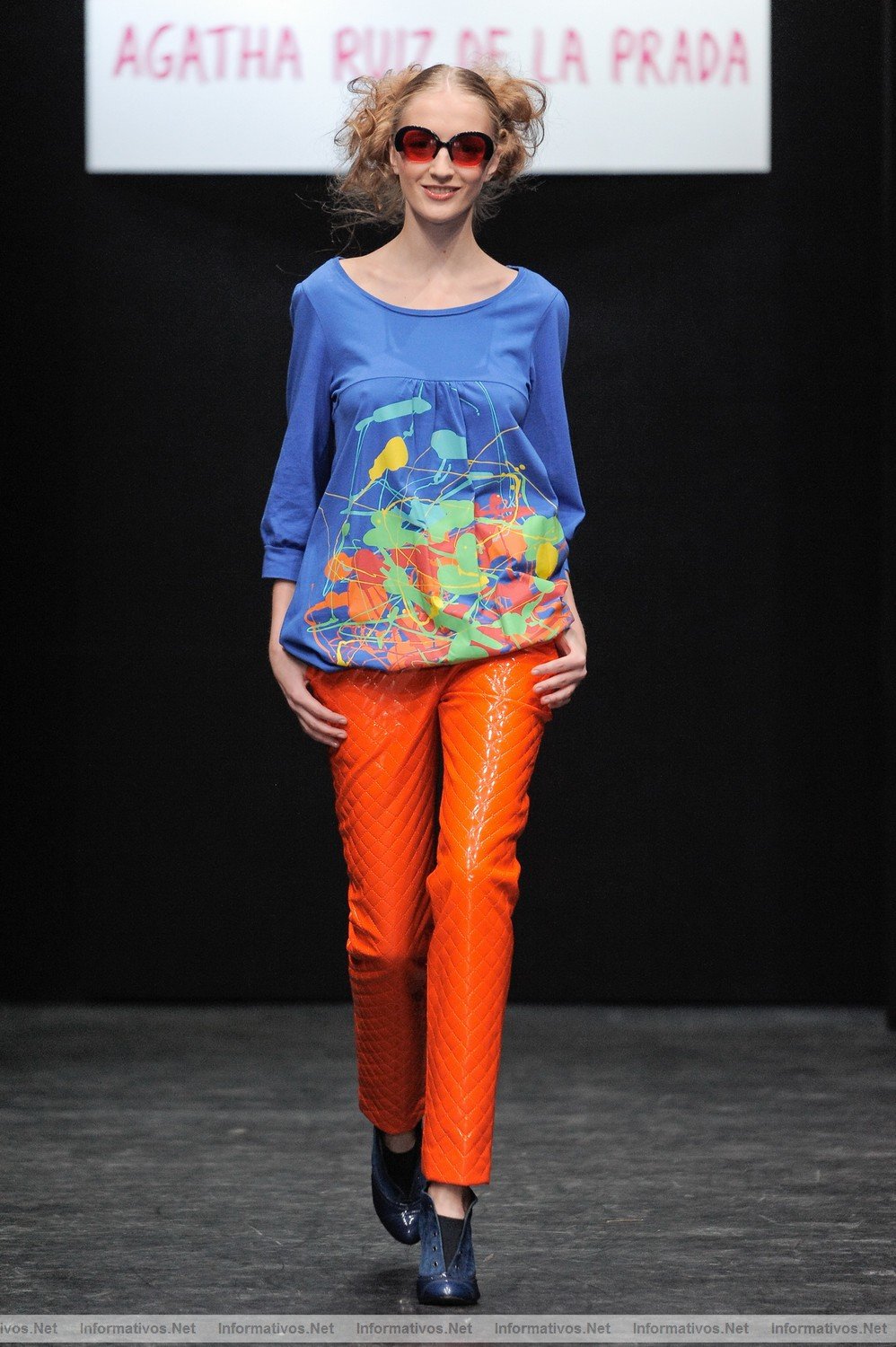 OCT09.- AGATHA RUIZ DE LA PRADA EN LA RUSSIAN FASHION WEEK