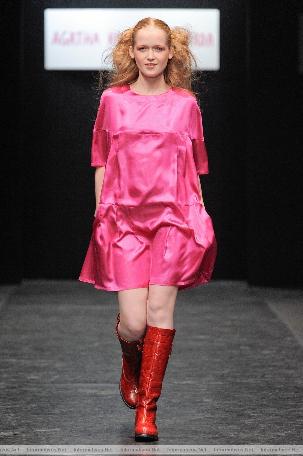 OCT09.- AGATHA RUIZ DE LA PRADA EN LA RUSSIAN FASHION WEEK