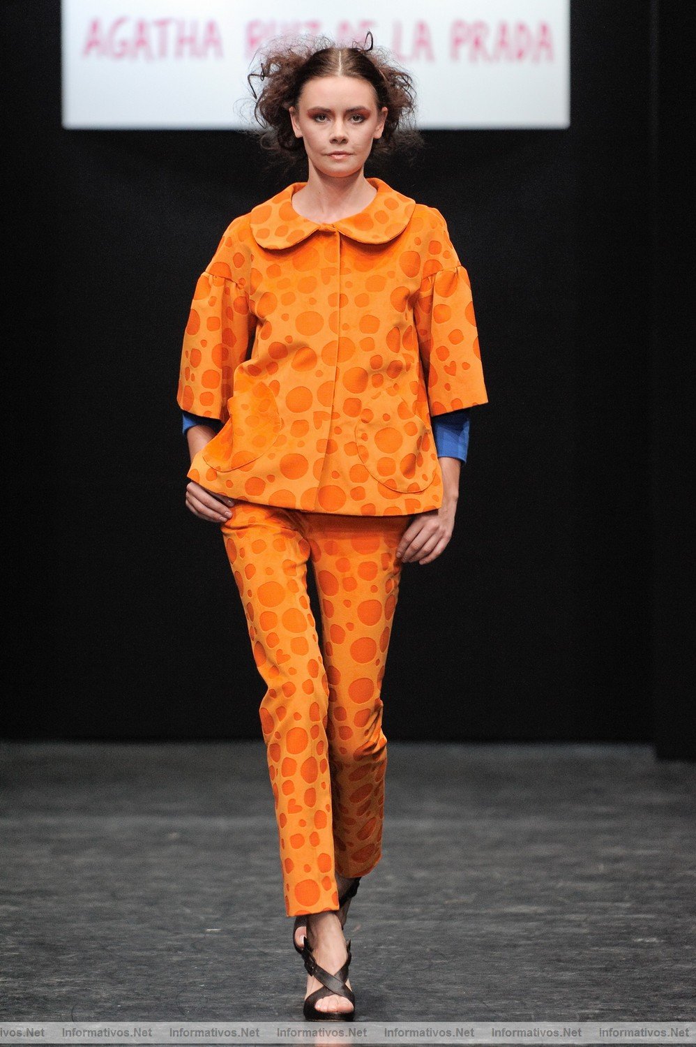 OCT09.- AGATHA RUIZ DE LA PRADA EN LA RUSSIAN FASHION WEEK