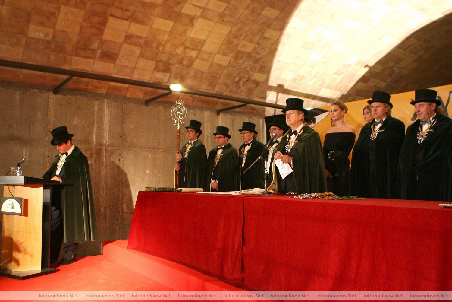 Ceremonia de Investidura Tardoral de la Confraria del Cava Sant Sadurn 2009.