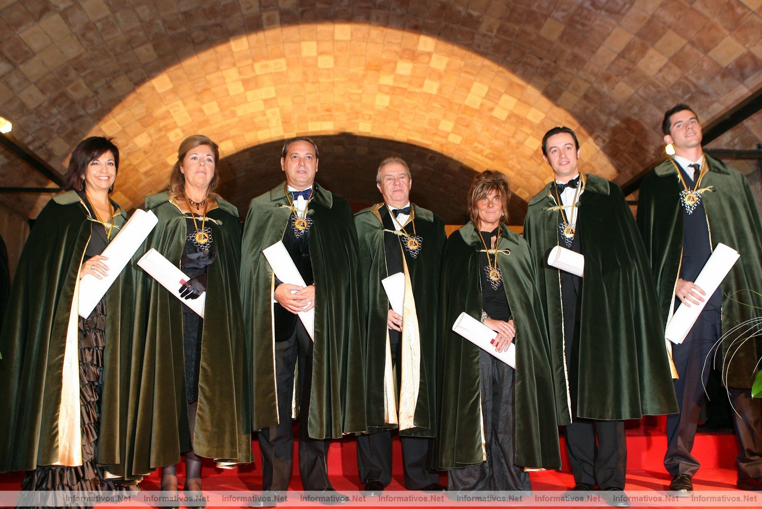 Ceremonia de Investidura Tardoral de la Confraria del Cava Sant Sadurn 2009. Investidura de los Cofrades de Nmero