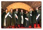 :: Pulse para Ampliar :: Ceremonia de Investidura Tardoral de la Confraria del Cava Sant Sadurní 2009. Investidura de los Cofrades de Número