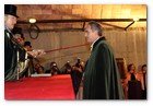 :: Pulse para Ampliar :: Ceremonia de Investidura Tardoral de la Confraria del Cava Sant Sadurní 2009. Ferran Adrià en su envestidura como Caballero Cofrade de Honor del Cava