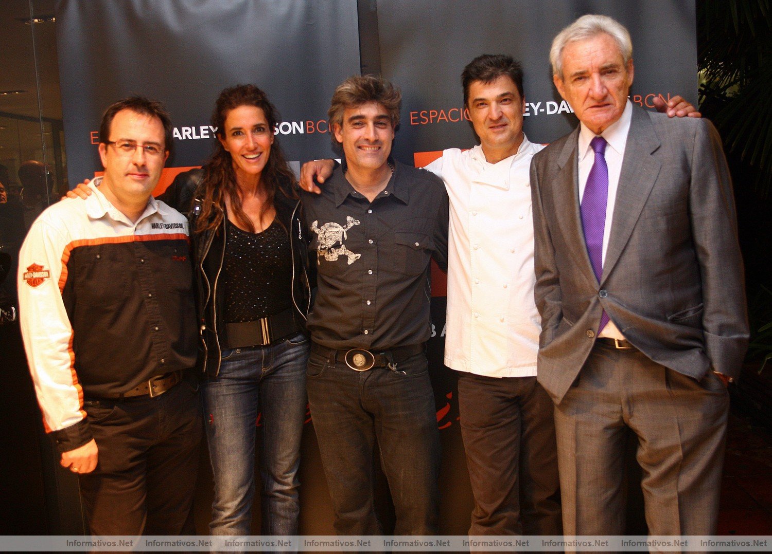 Inauguracin Oficial del Espacio HD BCN: Josep Grany,Elsa Anka,Jorge del Olmo, Carlos Abelln y Luis del Olmo