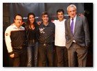 :: Pulse para Ampliar :: Inauguración Oficial del Espacio HD BCN: Josep Granyó,Elsa Anka,Jorge del Olmo, Carlos Abellán y Luis del Olmo