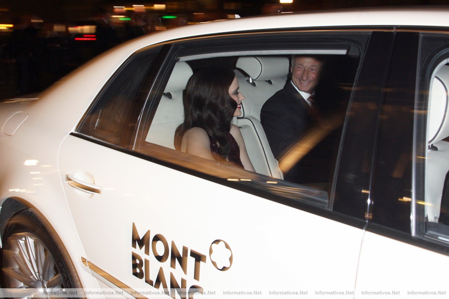 Premio Prix 2009 de Montblanc: Eva Green y Lutz Bethge CEO Montblanc International