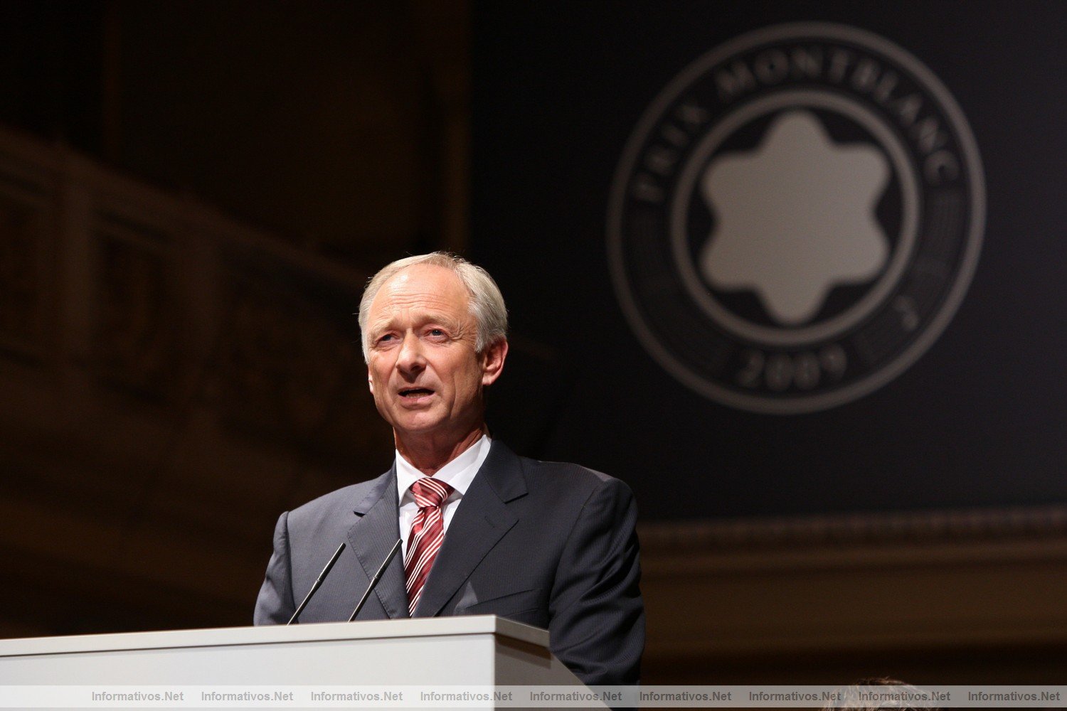 Premio Prix 2009 de Montblanc: Lutz Bethge CEO Montblanc International