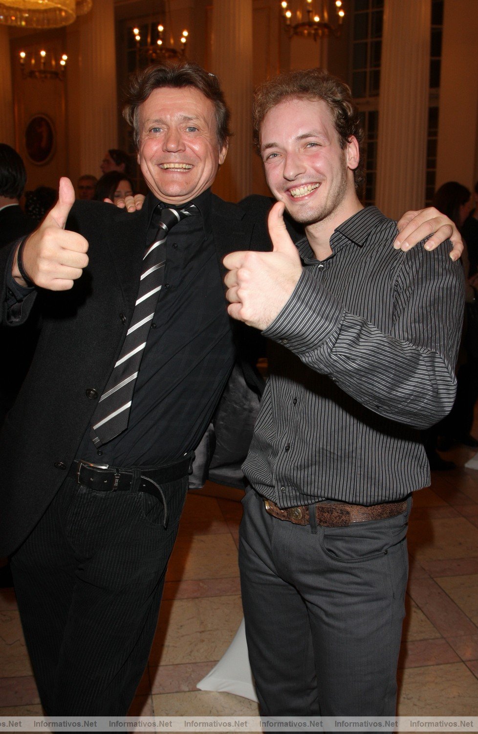 Premio Prix 2009 de Montblanc: Jochen Kowalski junto al joven pianista ruso Nikolai Tokarev