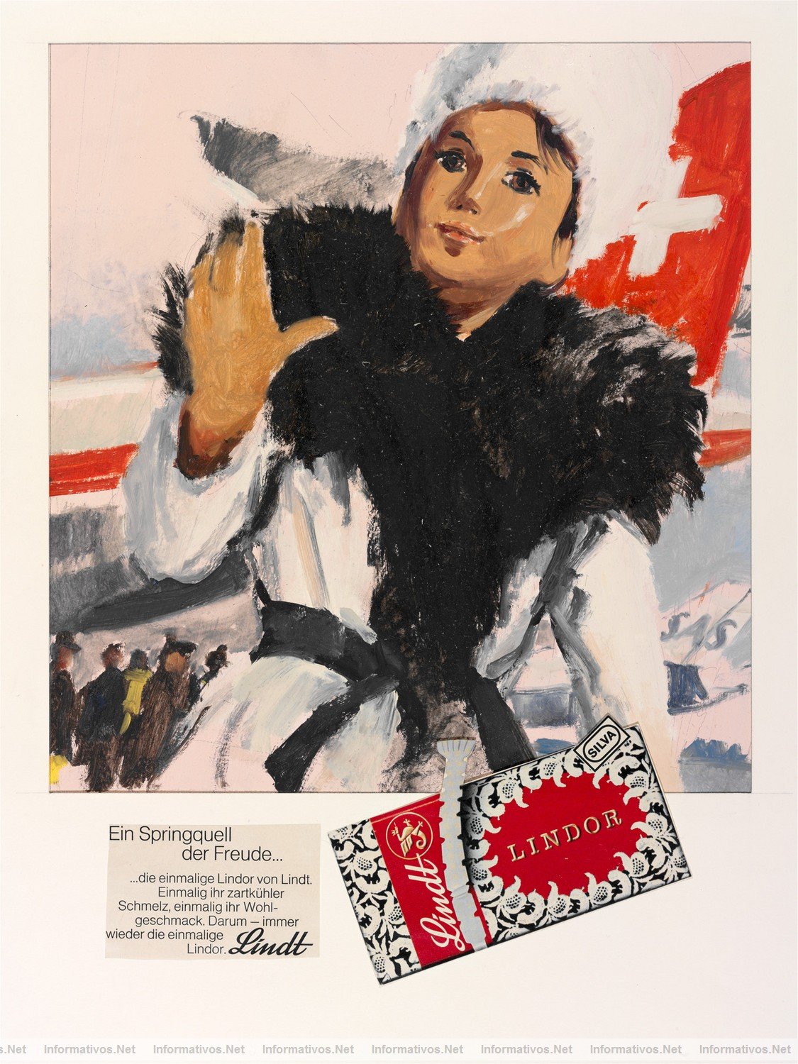 Publicidad Lindt, ao 1968