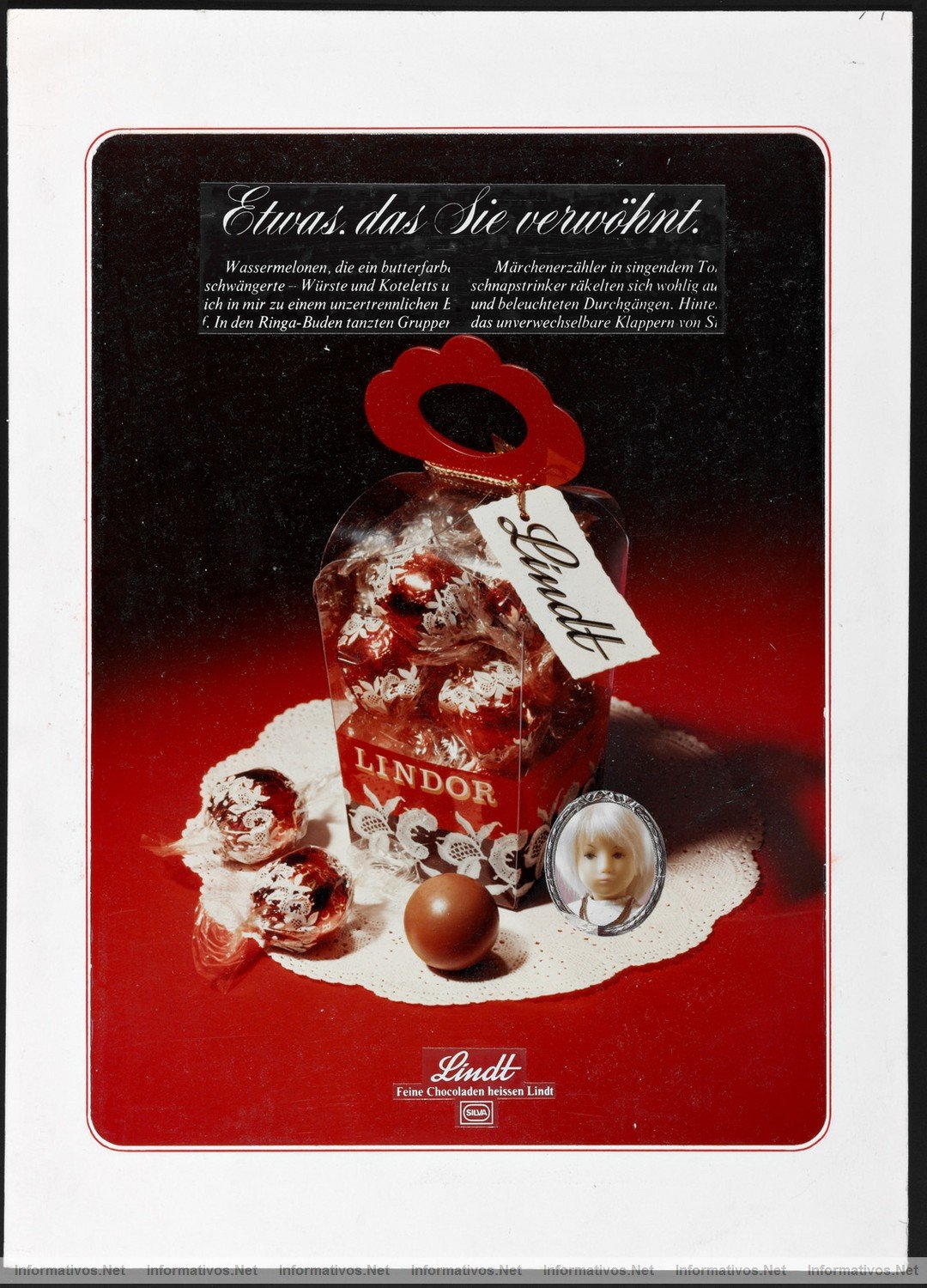 Publicidad Lindt, ao 1976