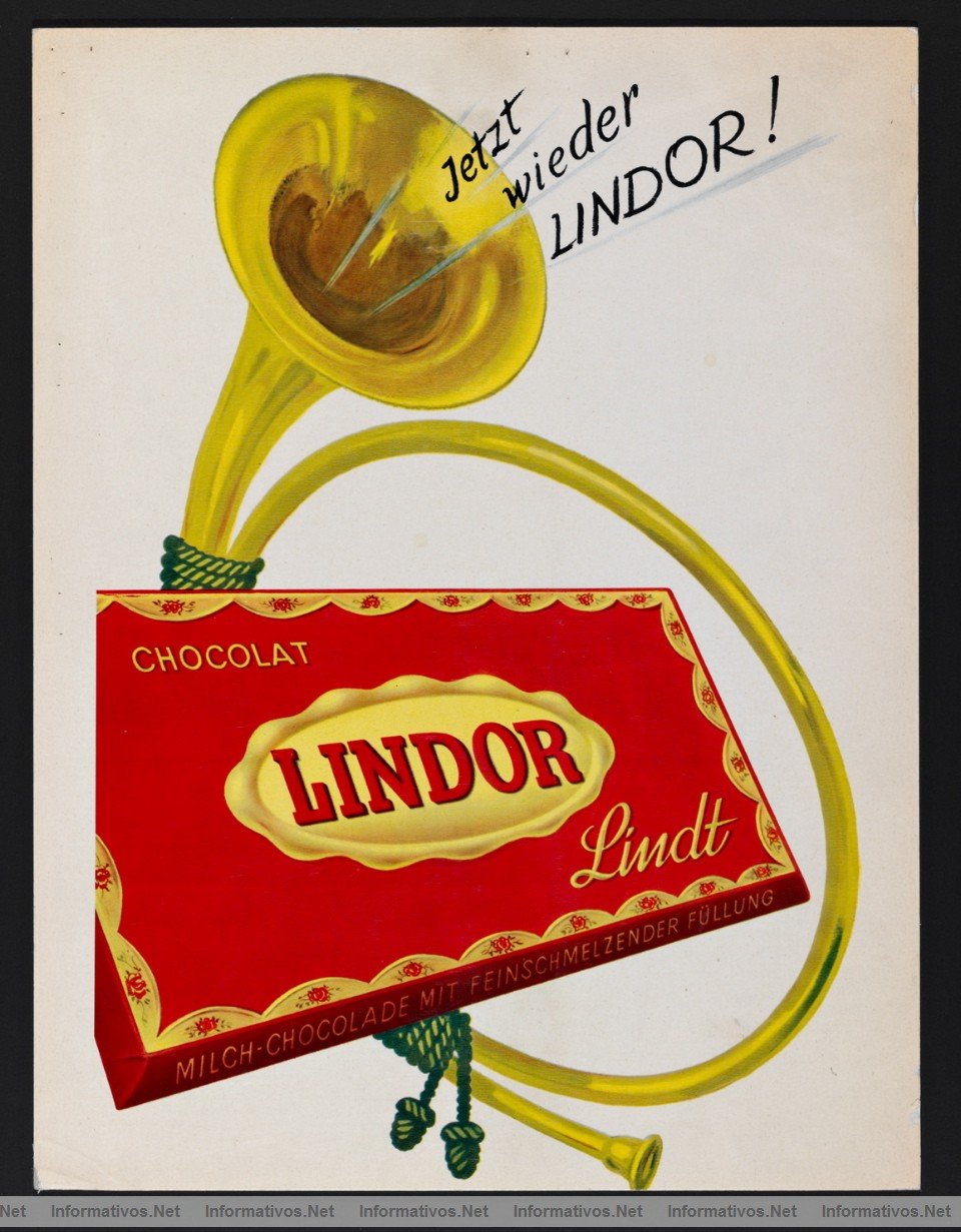 Publicidad Lindt, aos 50