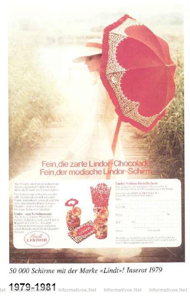Publicidad Lindt, ao 1979