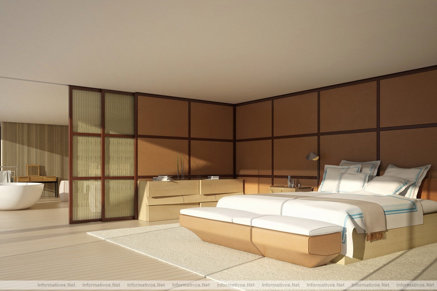 WHY: WALLY HERMS YACHT.- Habitacin Suite Principal