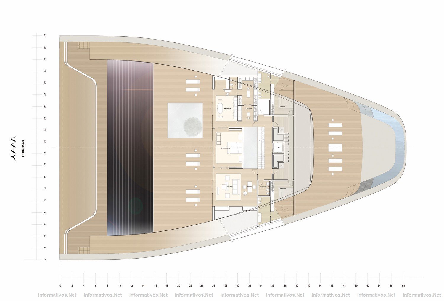 WHY: WALLY HERMS YACHT.- Nivel 3, la suit principal