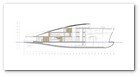 :: Pulse para Ampliar :: WHY: WALLY HERMèS YACHT.- Vista lateral de la distribución del barco