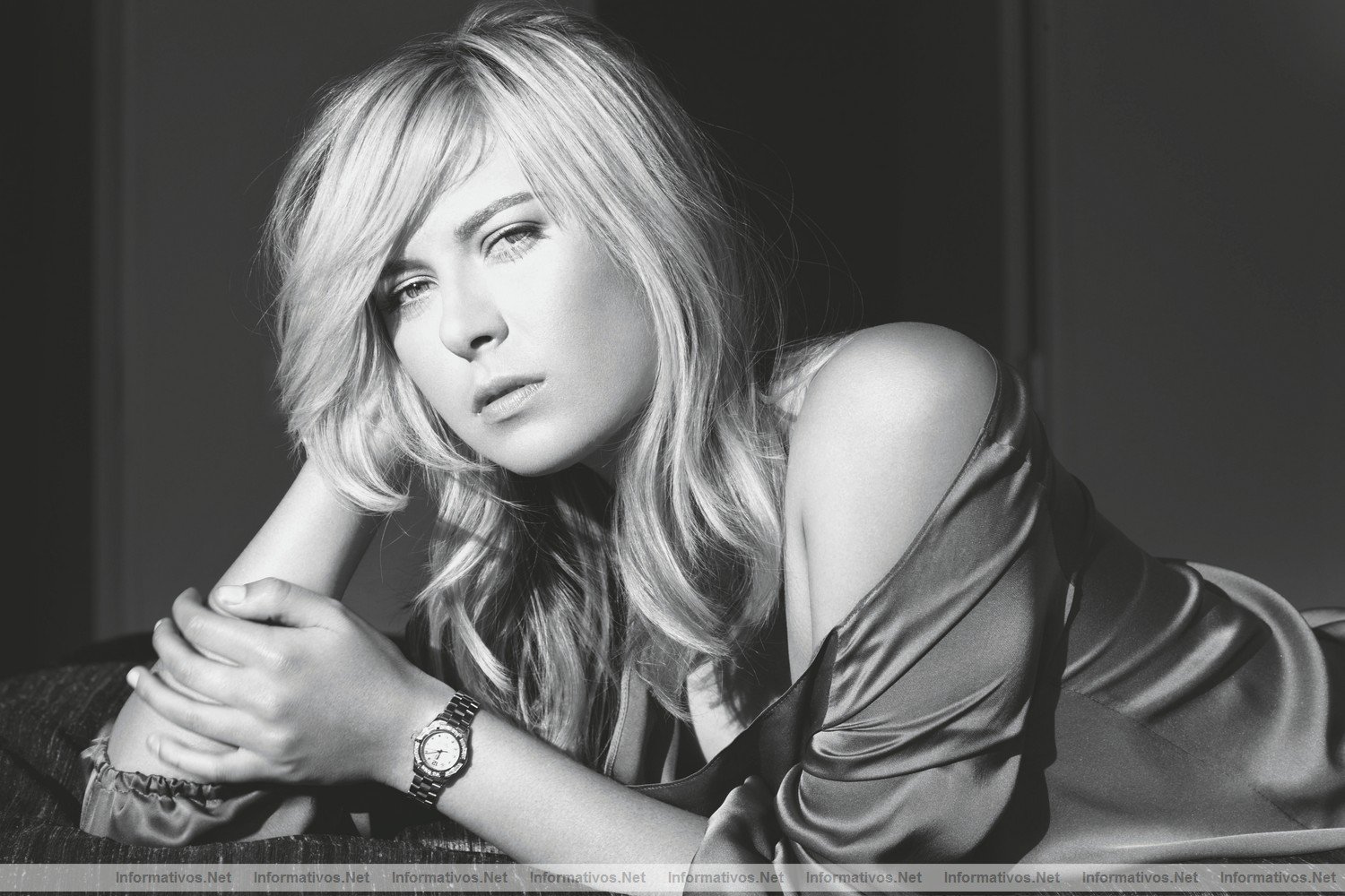 Nueva campaa telefnica de Maria Sharapova, como embajadora de Tag Heuer