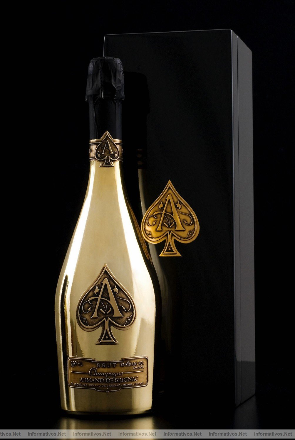 NEW YORK  - Armand de Brignac Brut Gold galardonado como el mejor champagne del mundo