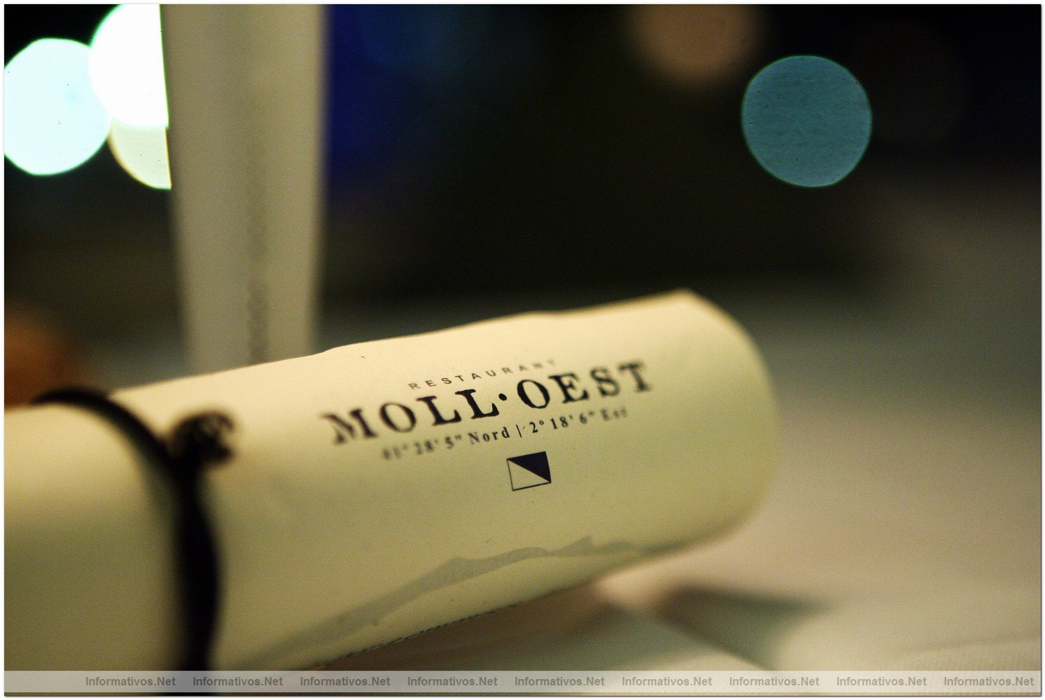 Restaurante 'Moll Oest' en el Puerto de Masnou (Barcelona)