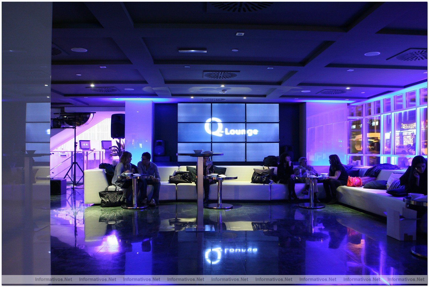 Inauguraci�n del nuevo concepto de After Work en Barcelona: Q Lounge, situado a un costado del Hotel Meli� Barcelona.