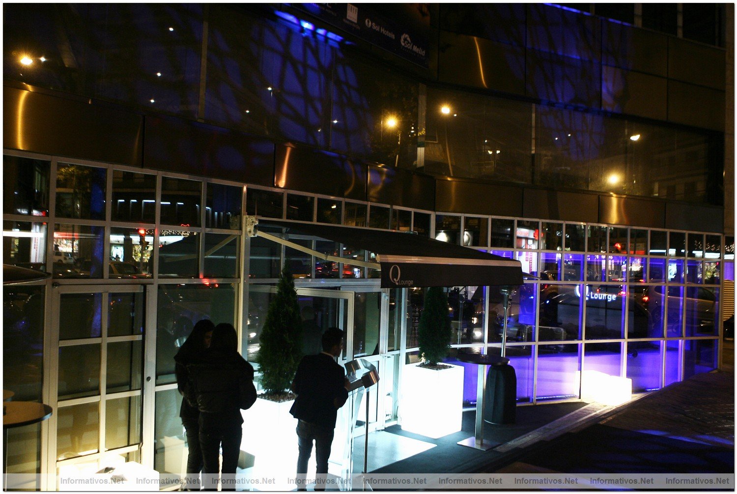 Inauguraci�n del nuevo concepto de After Work en Barcelona: Q Lounge, situado a un costado del Hotel Meli� Barcelona.