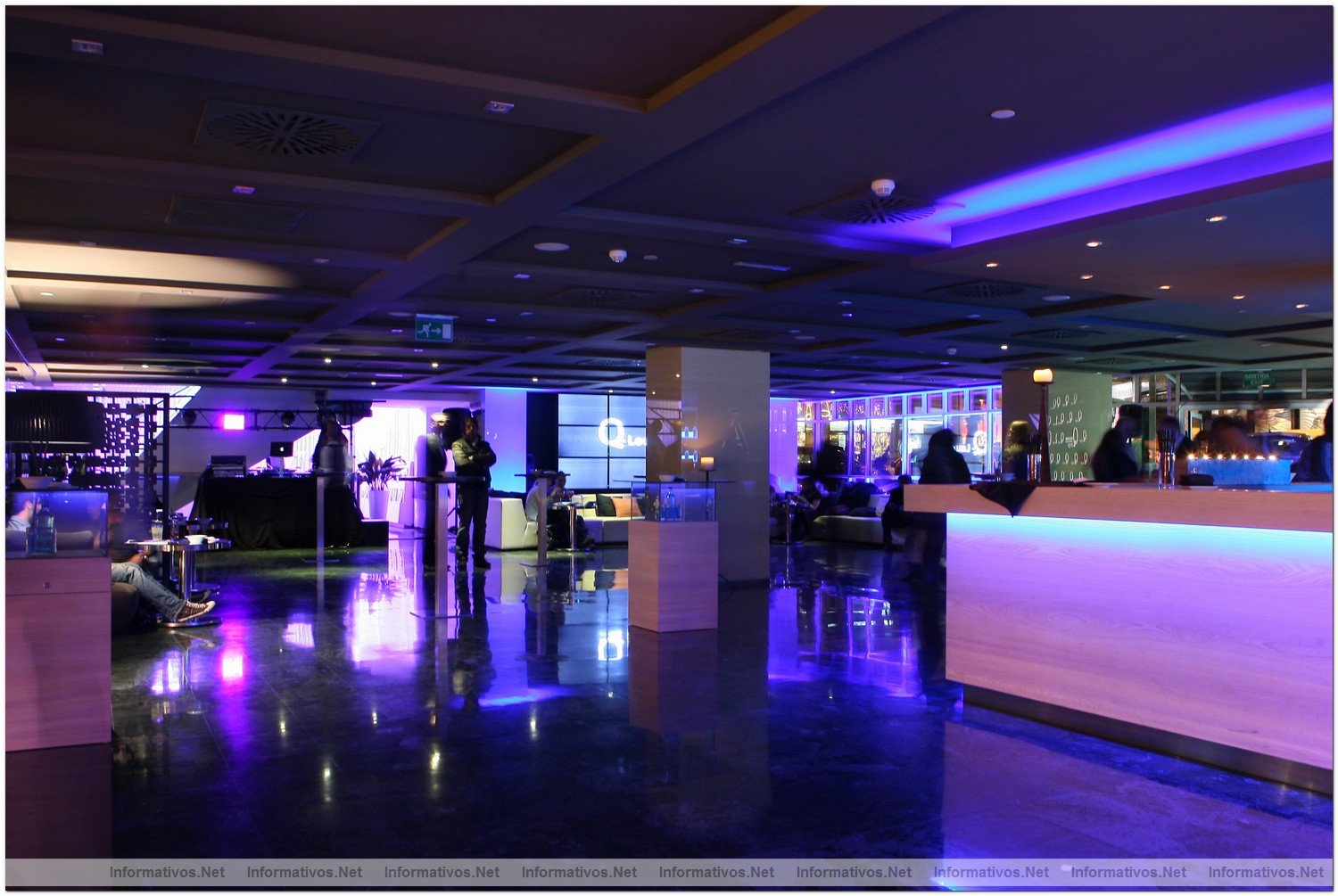 Inauguraci�n del nuevo concepto de After Work en Barcelona: Q Lounge, situado a un costado del Hotel Meli� Barcelona.