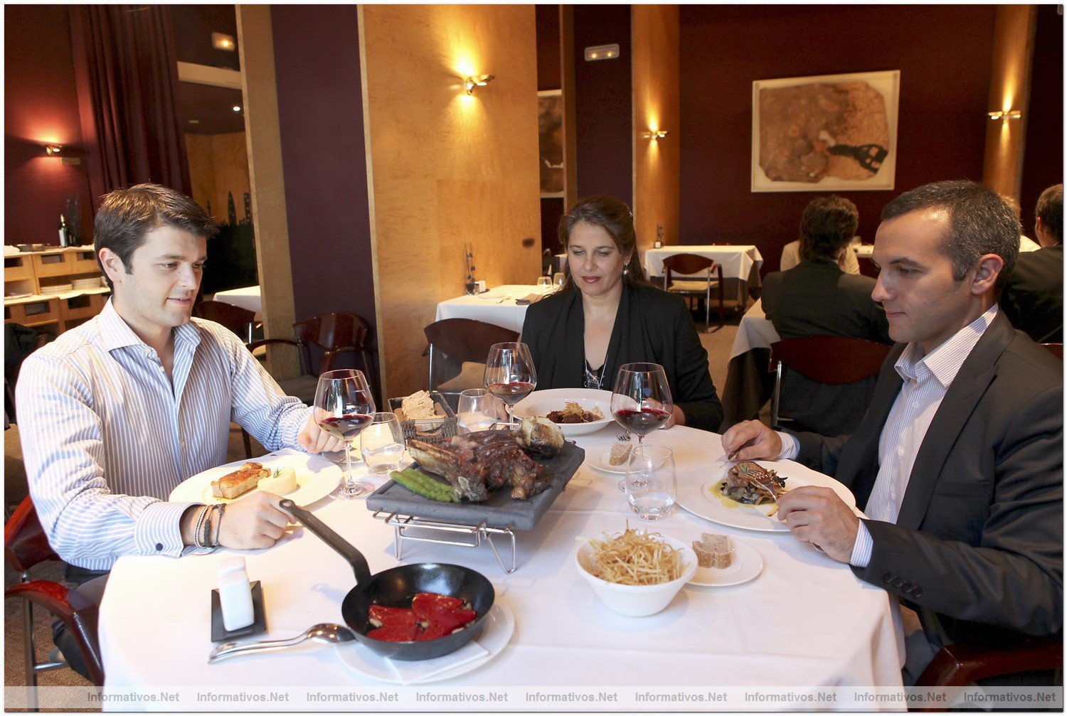 Restaurante Filigrana, en Barcelona. Excelentes productos con Denominacin de Origen y la autntica brasa de carbn.