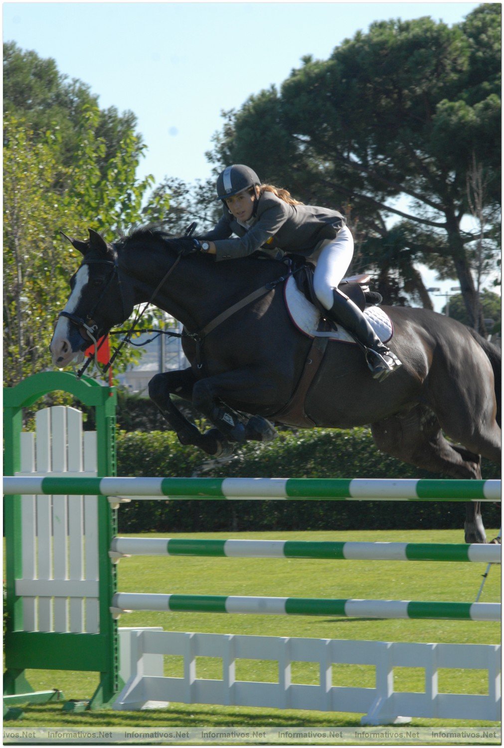 Diana Piera, actual subcampeona de Espa�a de j�venes y jinetes y Campeona de Europa por Equipos.