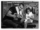 :: Pulse para Ampliar :: Presentación del Calendario Talita 2010: Jorge Lorenzo y Anna (Septiembre)