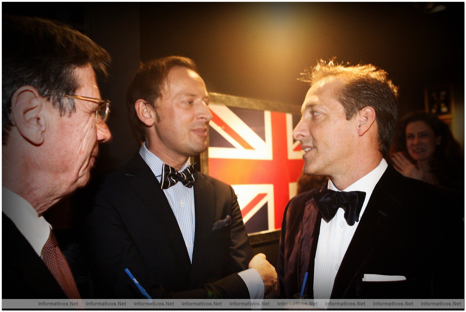 BCN09DIC09.- Inauguracin en Barcelona de Bow-Tie: Ramn Ravents, Ronei Kolesny y Micky Ribera
