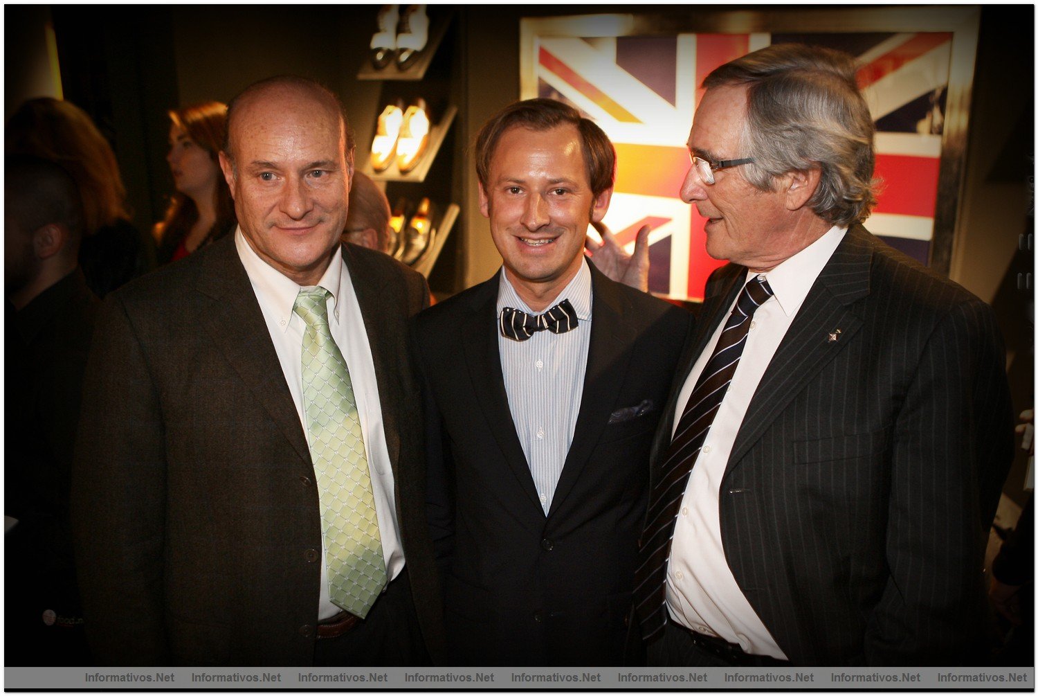 BCN09DIC09.- Inauguracin en Barcelona de Bow-Tie: Joan Canadell, Ronei Kolesny y Xavier Trias
