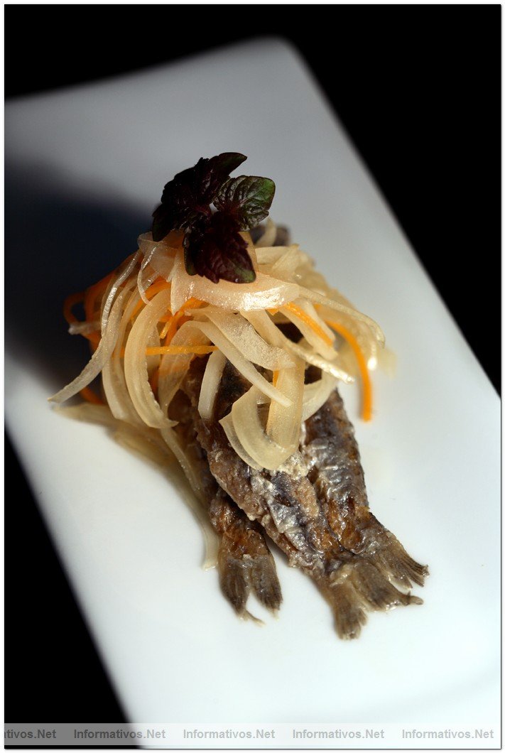 Rte. OCHIO Barcelona: tapas elaboradas por el maestro Tan; Yukihiko Shidara
