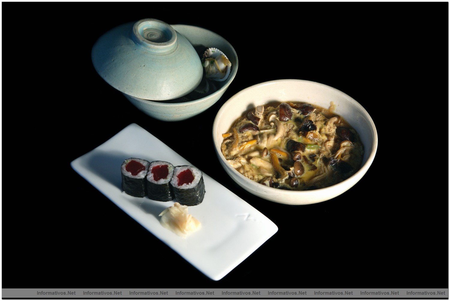 Rte. OCHIO Barcelona: tapas elaboradas por el maestro Tan; Yukihiko Shidara