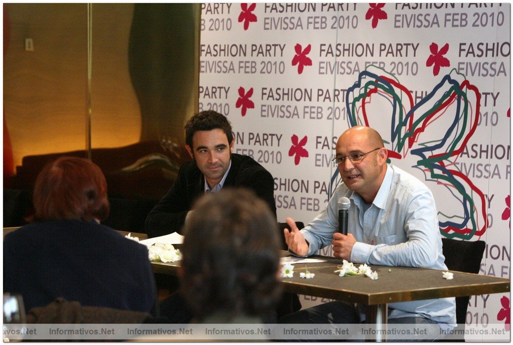 BCN16DIC09.- Presentacin de FASHION PARTY, la primera feria de Pronto Moda en Espaa: Joaquim Zamacois y Lluis Cassas