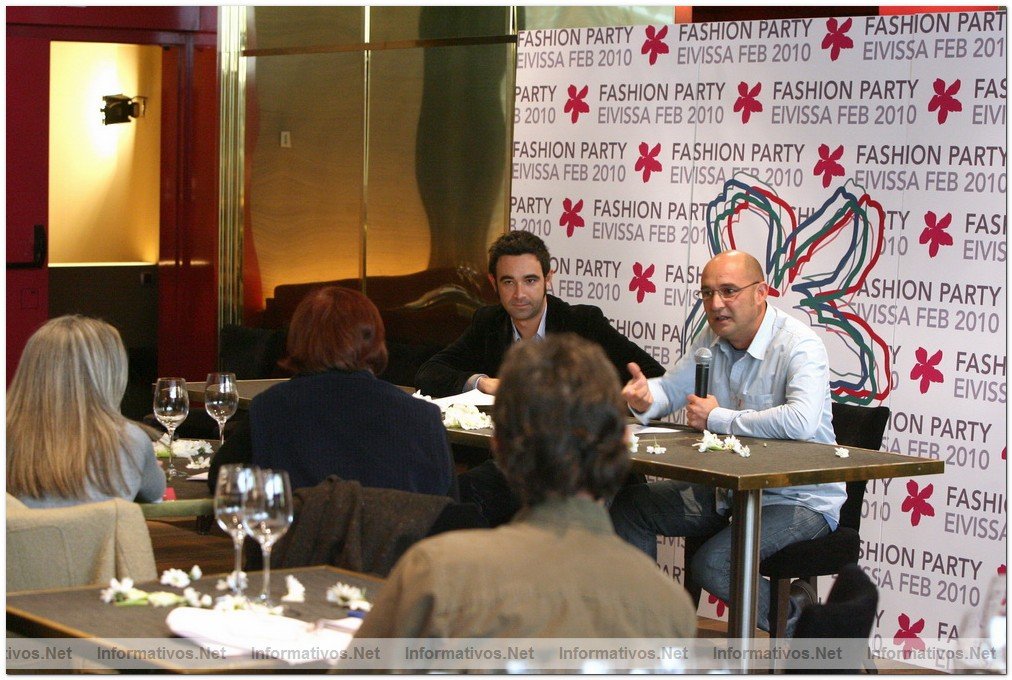 BCN16DIC09.- Presentacin de FASHION PARTY, la primera feria de Pronto Moda en Espaa: Joaquim Zamacois y Lluis Cassas