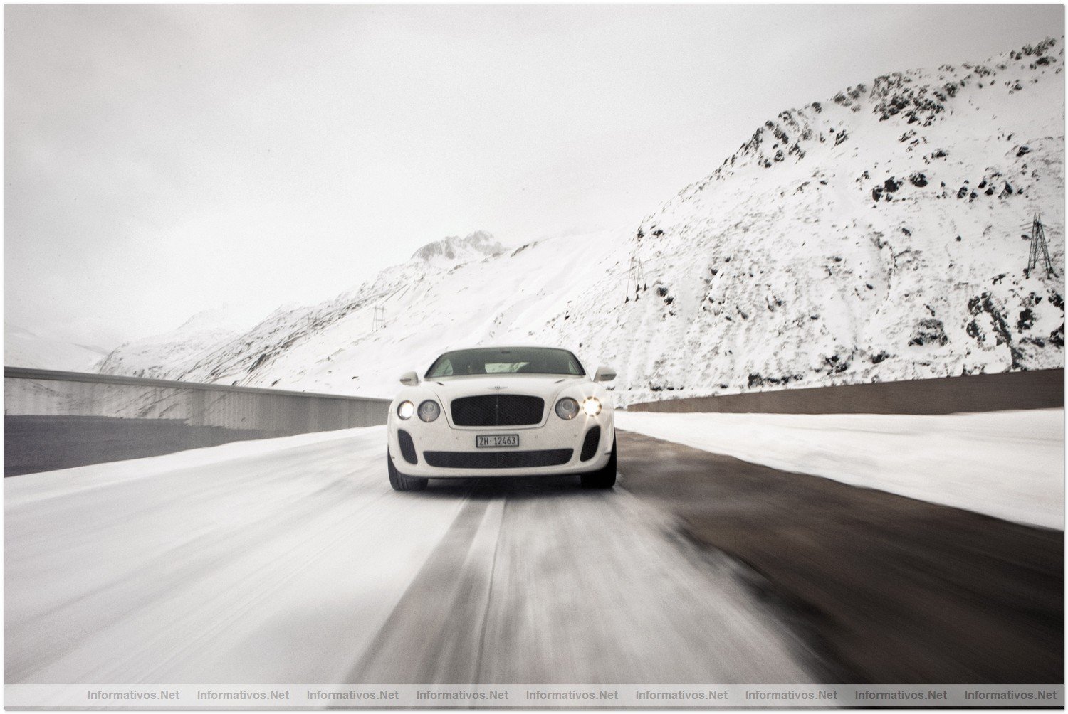 El Bentley Continental ahora se complementa con los exclusivos skis Bentley Supersport by Zai edicin limitada a 250 un.