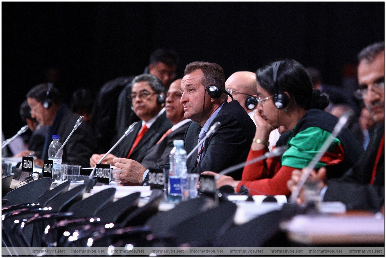 UN Climate Change Conference 2009 (COP15), Copenhagen, Denmark. December 16, 2009.