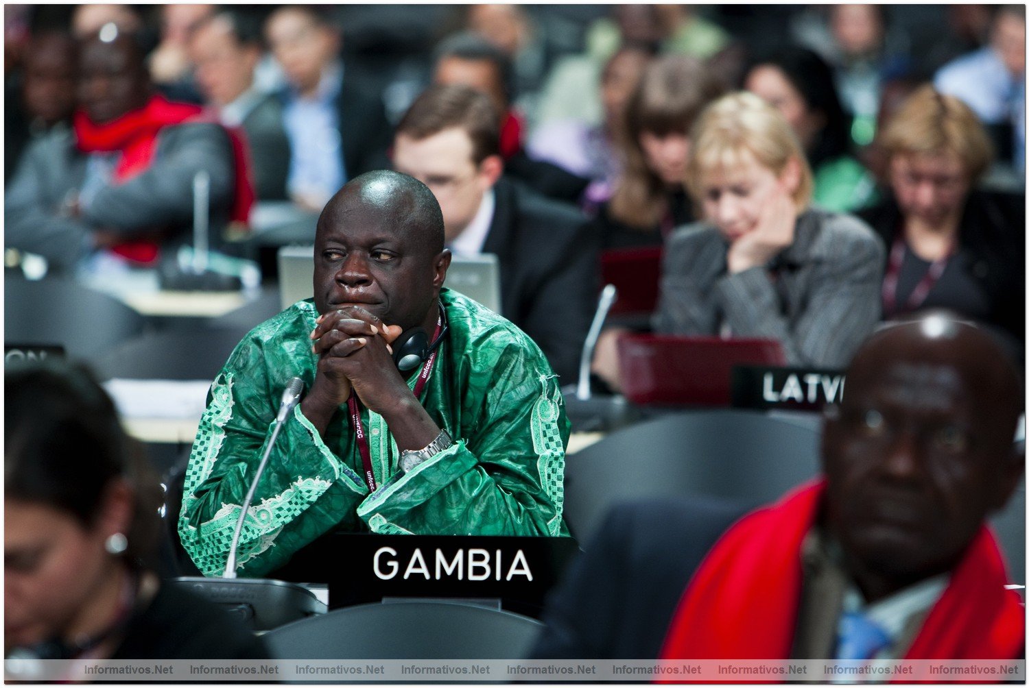 Delegates at Plenary I, UN Climate Change Conference 2009 (COP15), Copenhagen, Denmark. December 12, 2009.