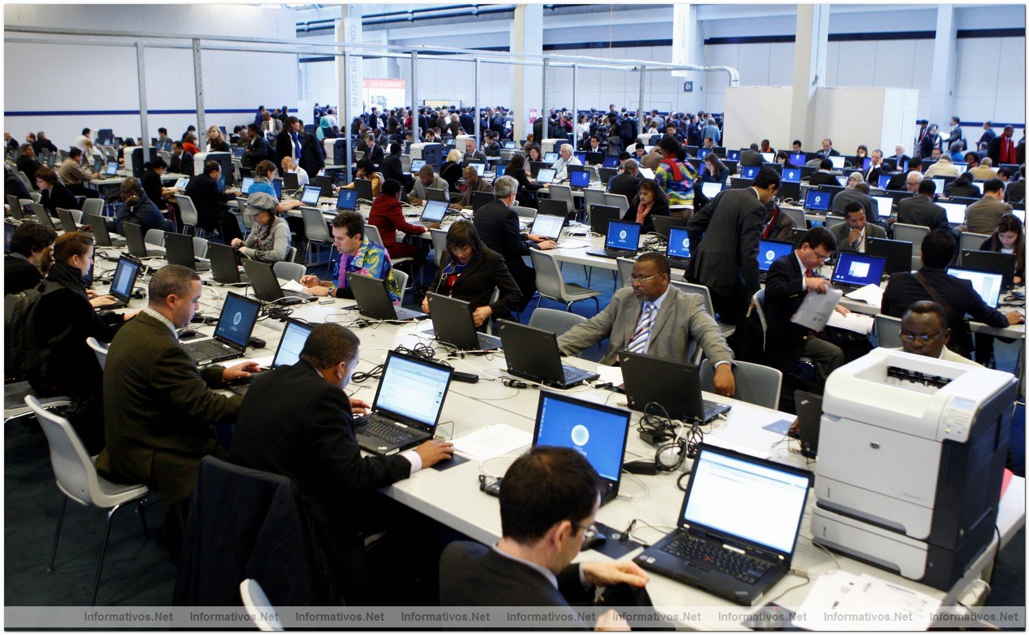 UN Climate Change Conference 2009 (COP15), Copenhagen, Denmark. December 7, 2009.