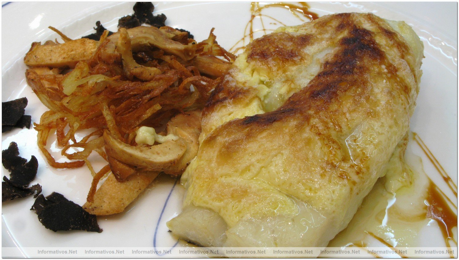 La Cocina de Mara Luisa: Bacalao gratinado con Cantarelus Cibarius y trufa