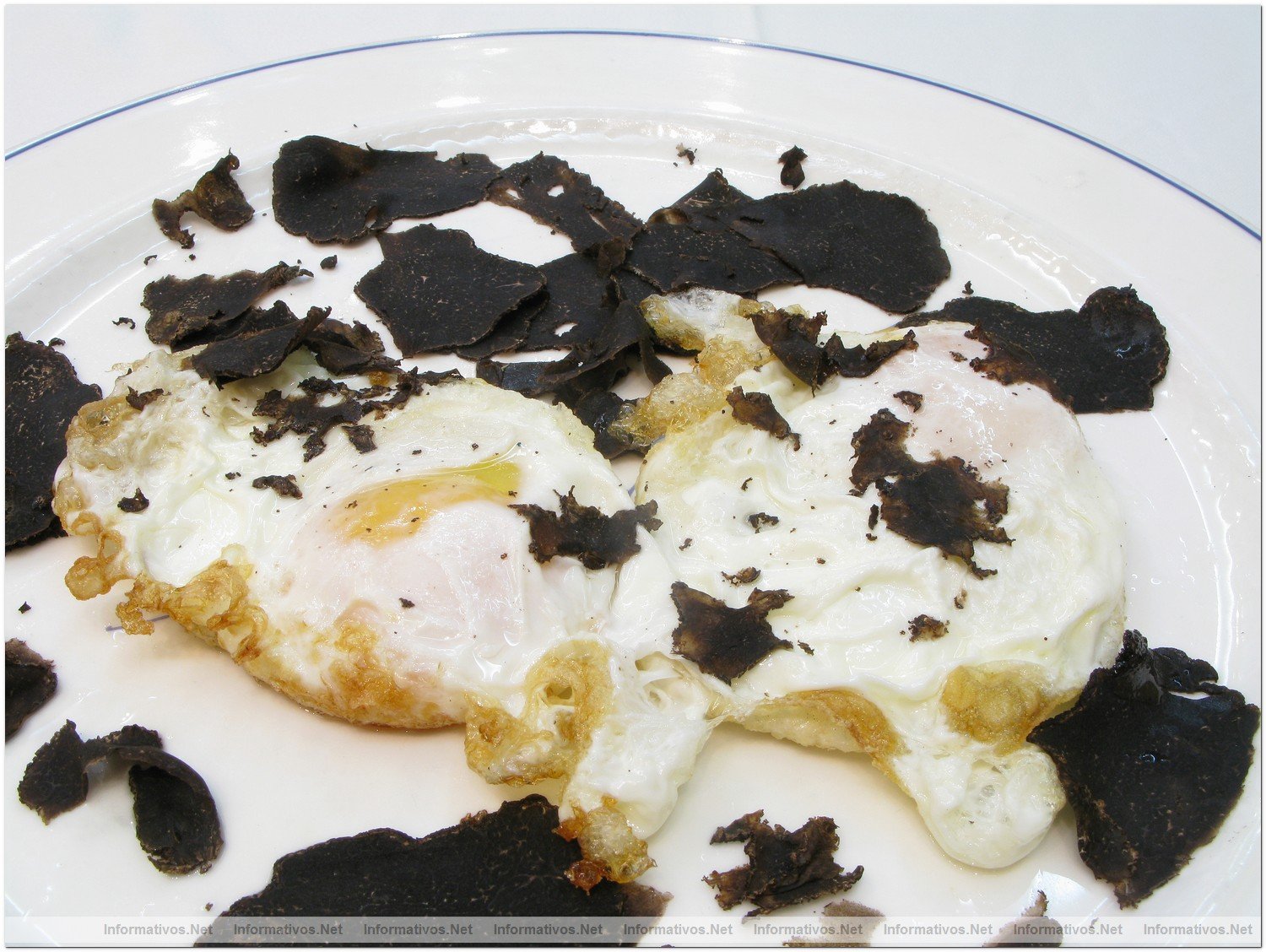 La Cocina de Mara Luisa: Huevos fritos con trufa