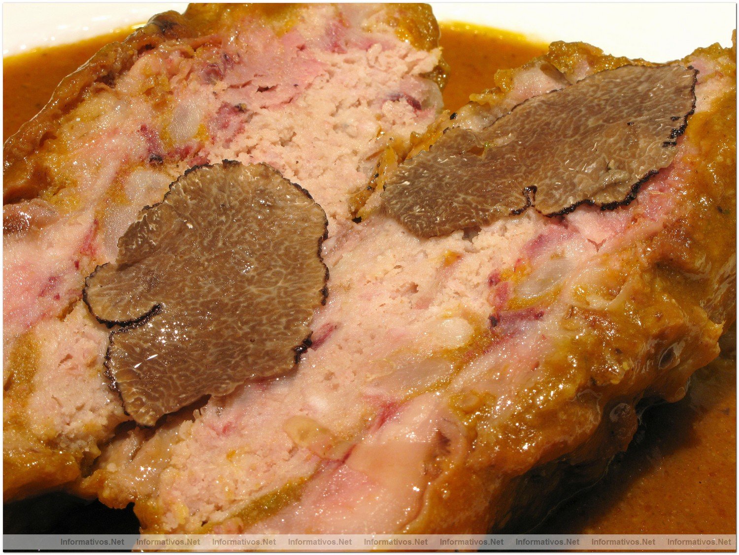 La Cocina de Mara Luisa: Manita de Cerdo rellena de carne  y trufa negra