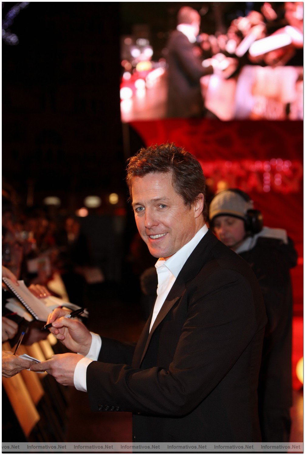 London, England - Dec. 8, 2009: Hugh Grant at the Gala Premiere of Columbia Pictures' DID YOU HEAR ABOUT THE MORGANS? held at the Odeon Leicester Square.