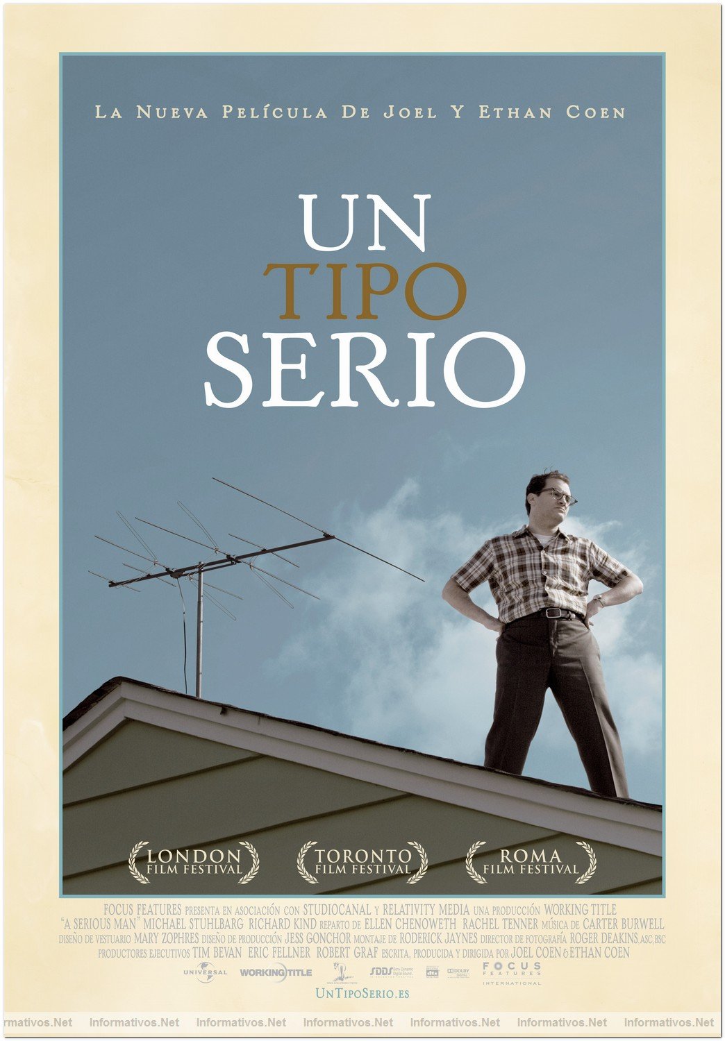 "Un tipo serio" estreno el 8 de enero de 2010