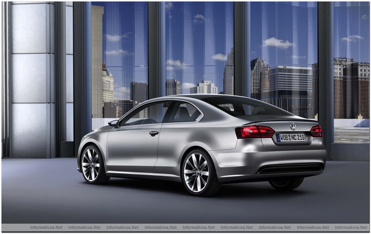 Sal�n del Autom�vil de Detroit 2010: estreno mundial del New Compact Coup� de VW (prototipo)