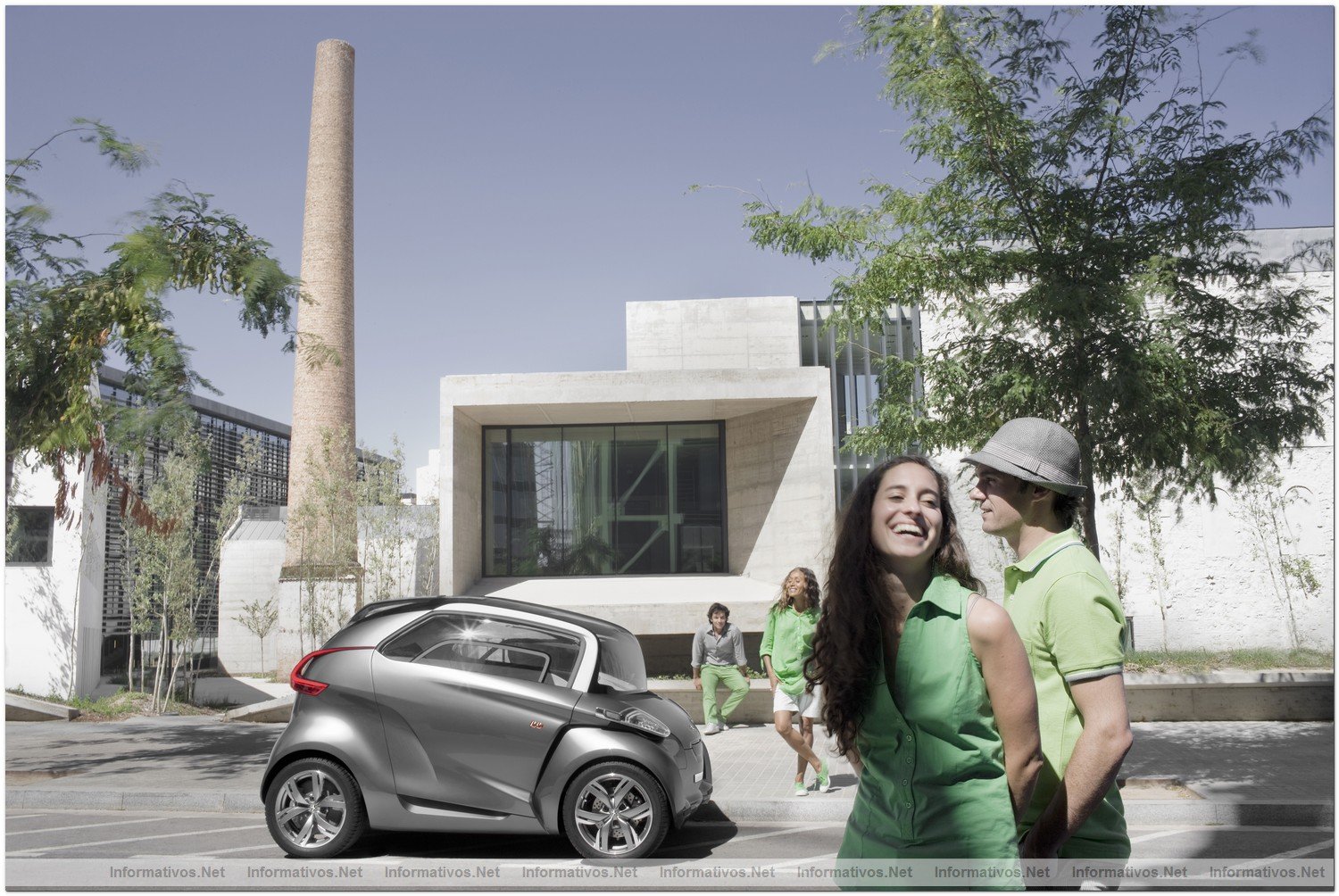 Peugeot BB1: 2,5metros, 4 plazas, 100 % elctrico; el concept BB1 es una forma revolucionaria de entender los desplazamientos urbanos del futuro