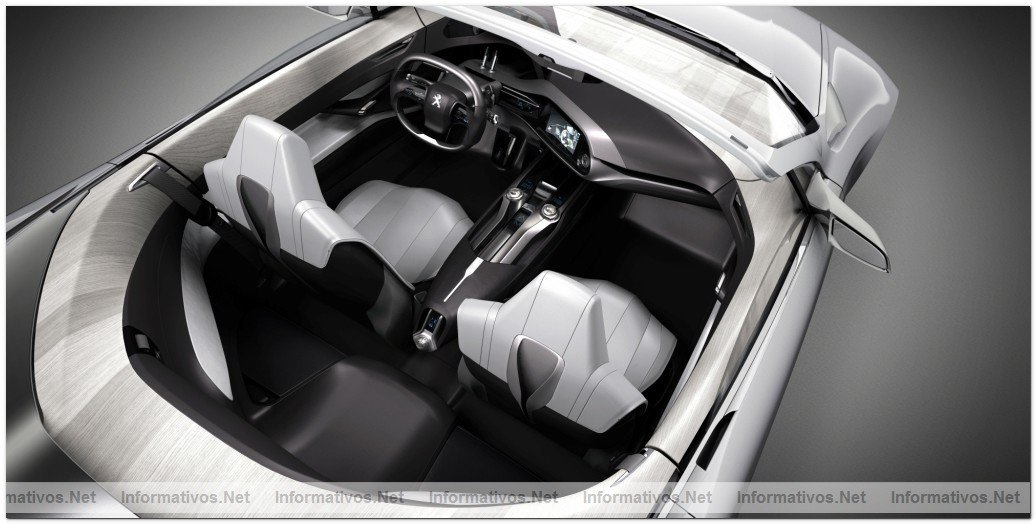Concept SR1; este modelo encarna la ms fuerte, ms extrema y ms pura expresin del diseo Peugeot del futuro del Roadster Gran Turismo